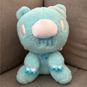 Gloomy Naughty Grizzly 12 Inch Blue Angel Bear Taito Plushie Round1 BRAND NEW